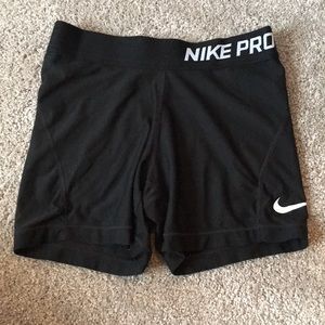 Black Nike Pro Shorts